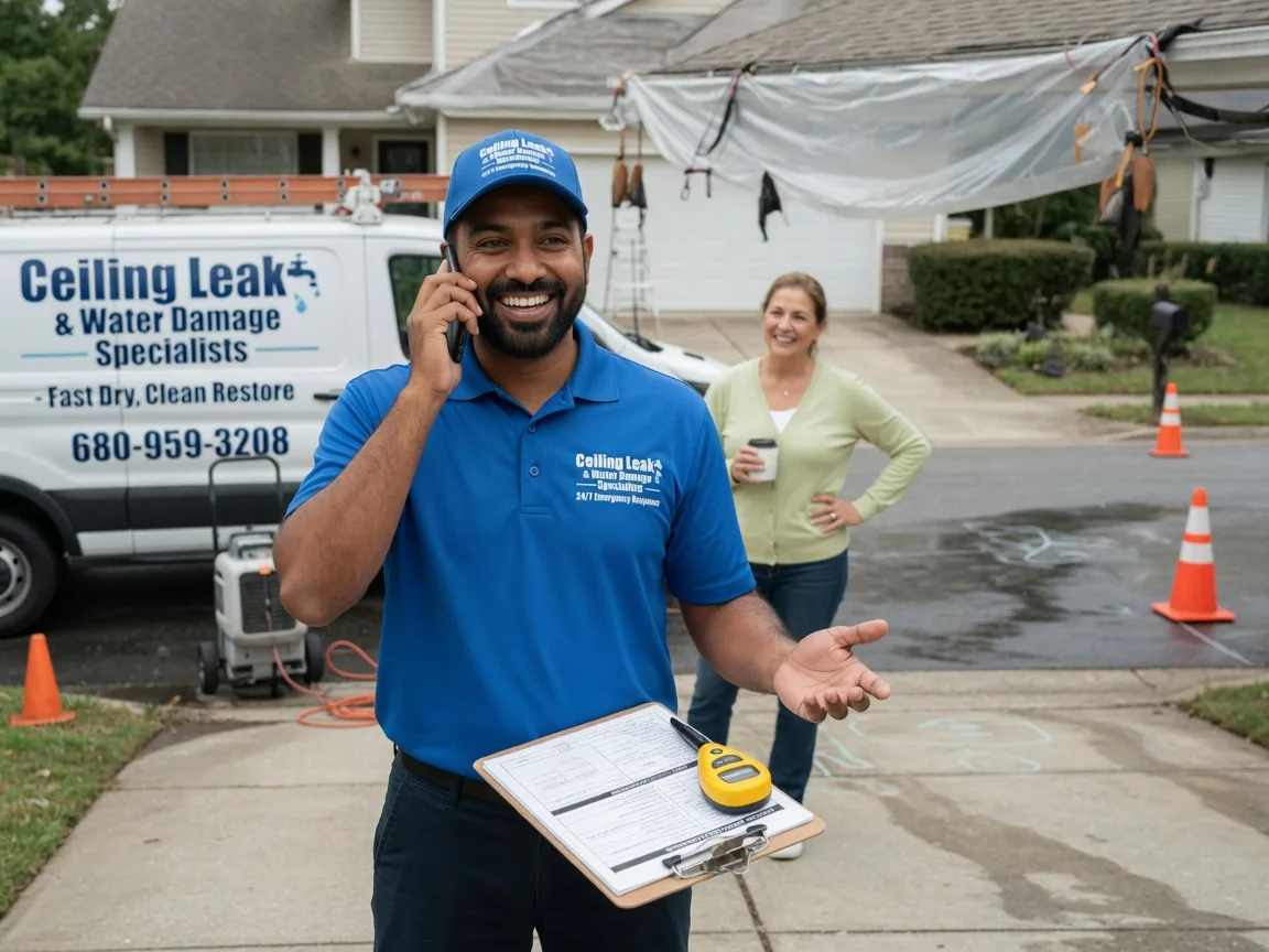 Ceiling Leak Cleanup San Angelo, TX FAQs